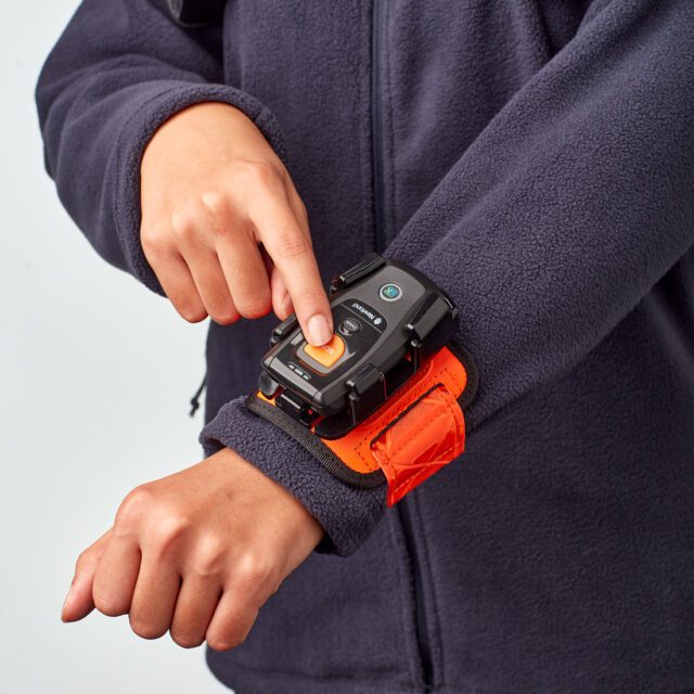 Klick fast Armband in Hi-Vis Orange