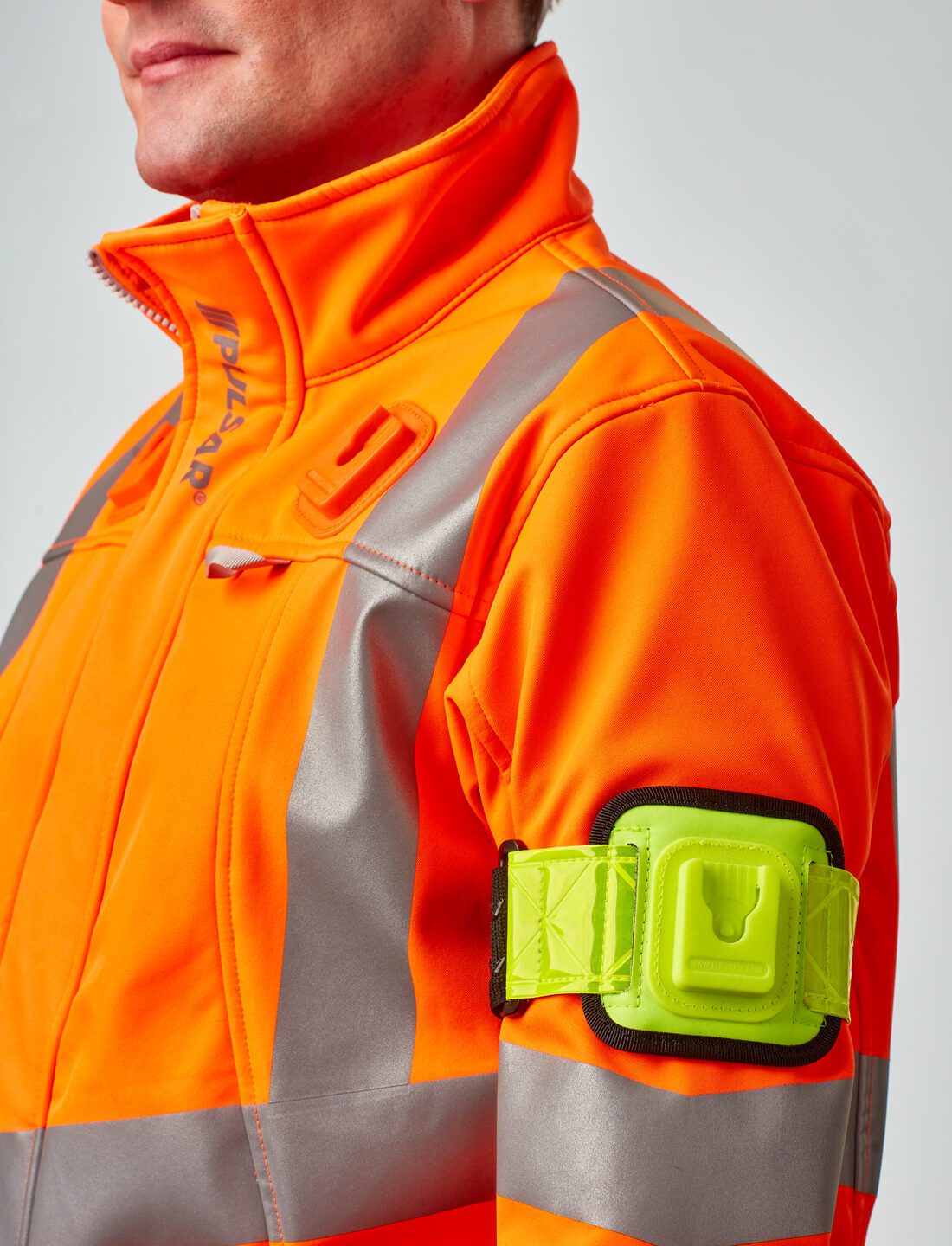 Klick fast Armband in Hi-Vis Yellow