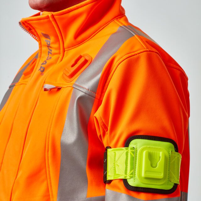 Klick fast Armband in Hi-Vis Yellow