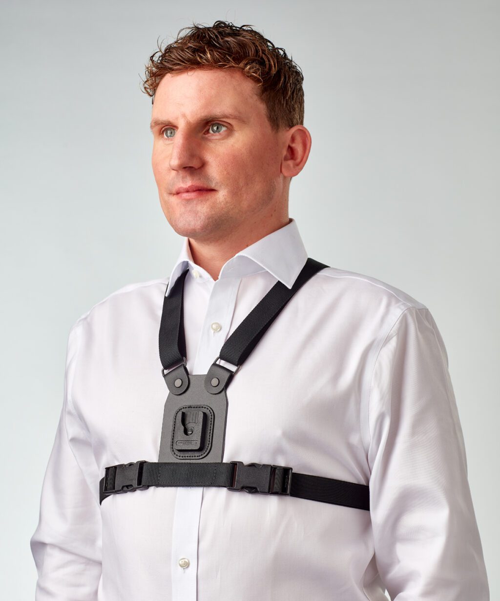 Klick Fast Four-Point Chest Harness with 2 Quick-Release Buckles