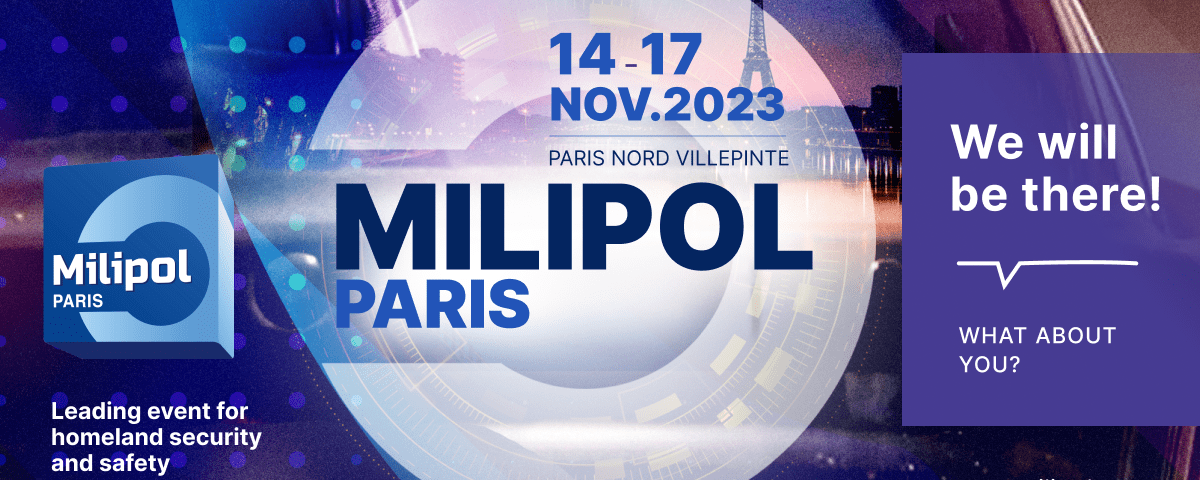 Milipol Paris 2023 Event Poster