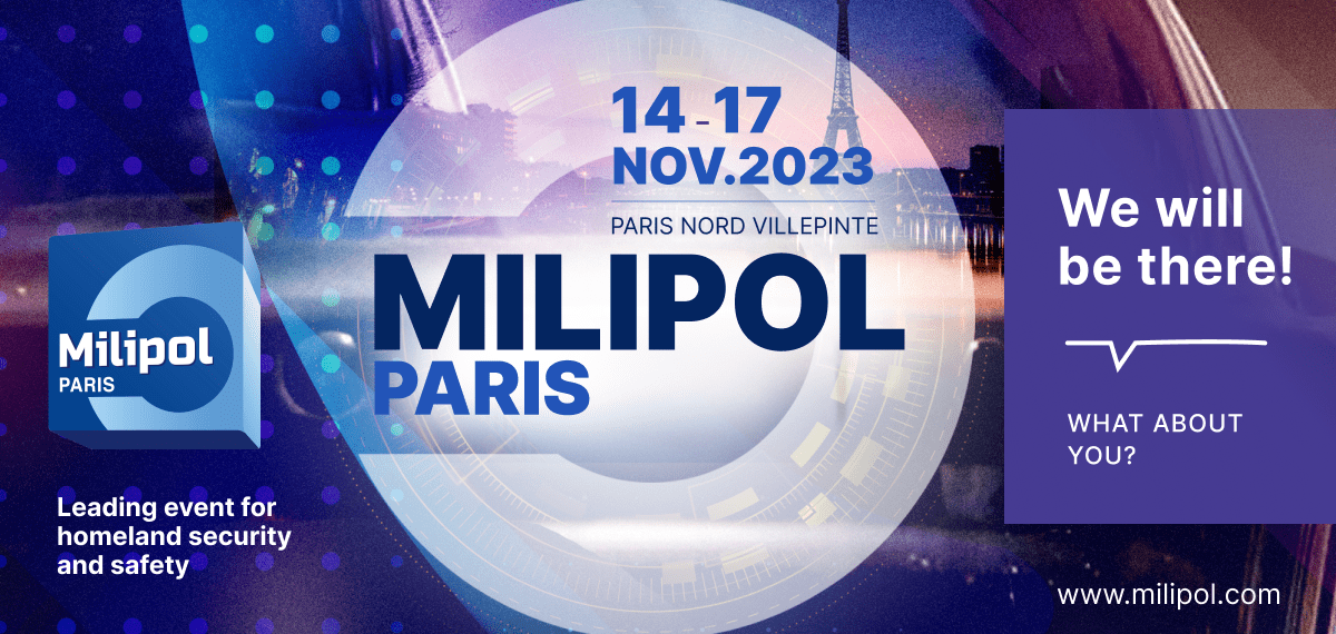 Milipol Paris 2023 Event Poster