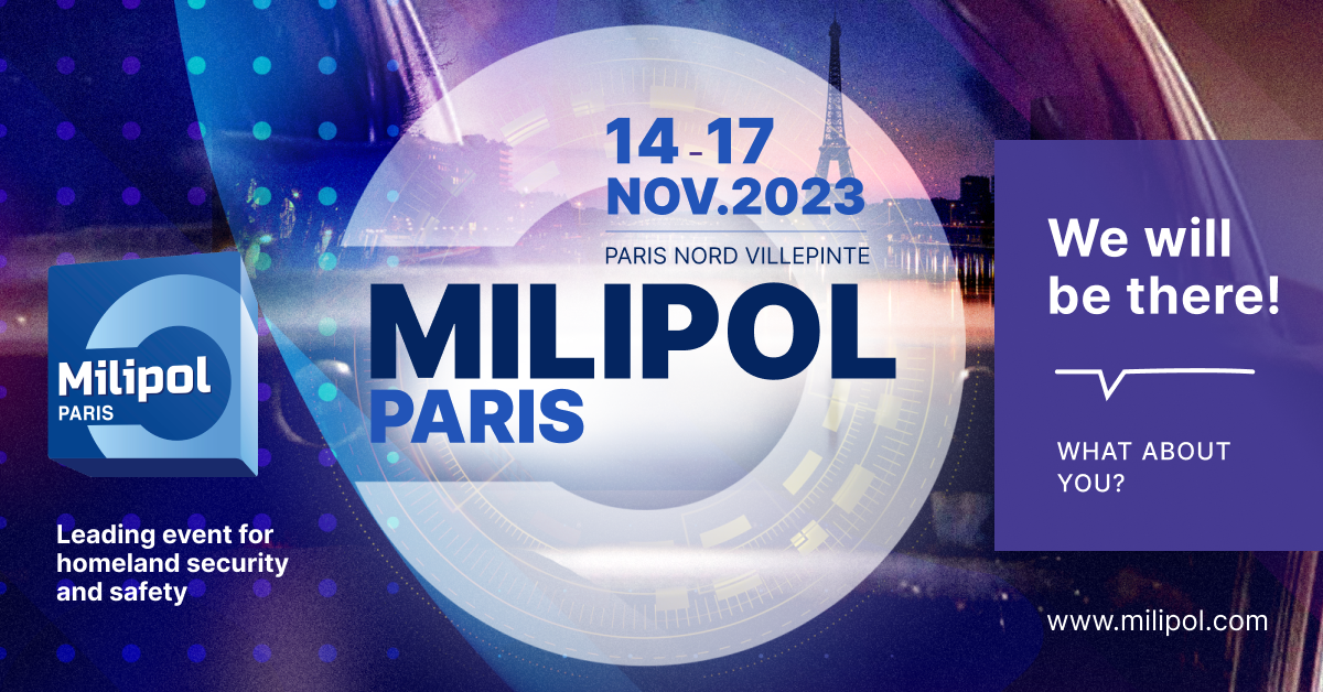 Milipol Paris 2023 Event Poster