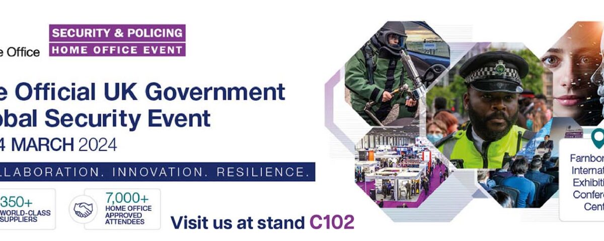 Peter Jones Stand C102 at Policing and Security 2024