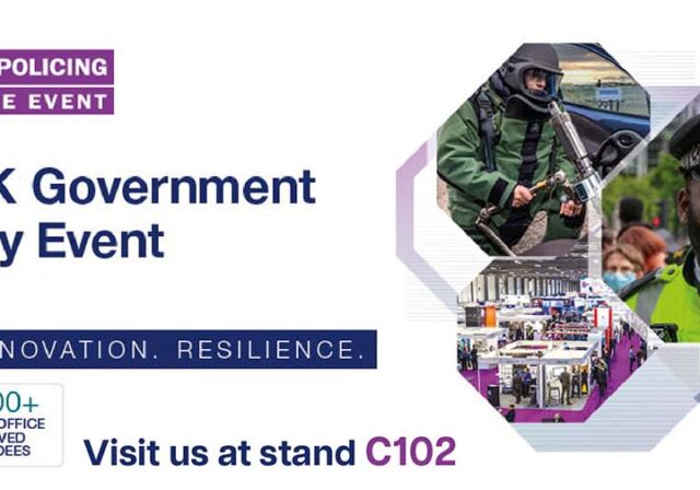 Peter Jones Stand C102 at Policing and Security 2024