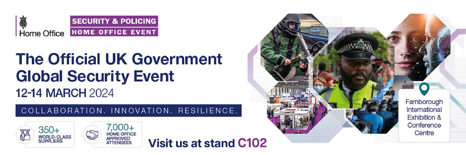 Peter Jones Stand C102 at Policing and Security 2024