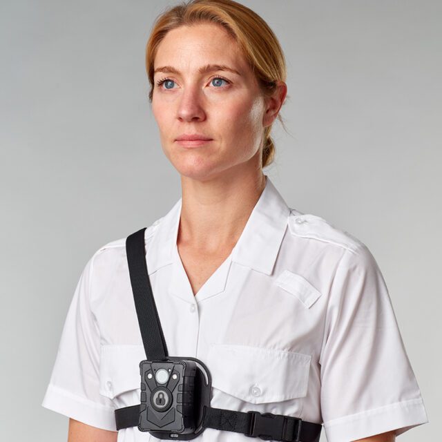 Delta Three-Point Chest Harness by Peter Jones - for Right-Side Use with Body-Worn Camera Attached