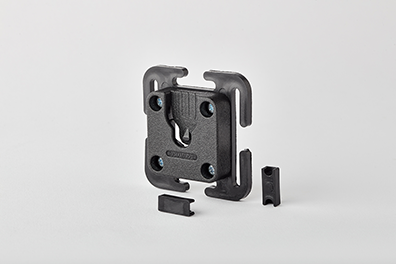 Klick Fast Harness Mount Dock on Harness Strap with Device Mounted