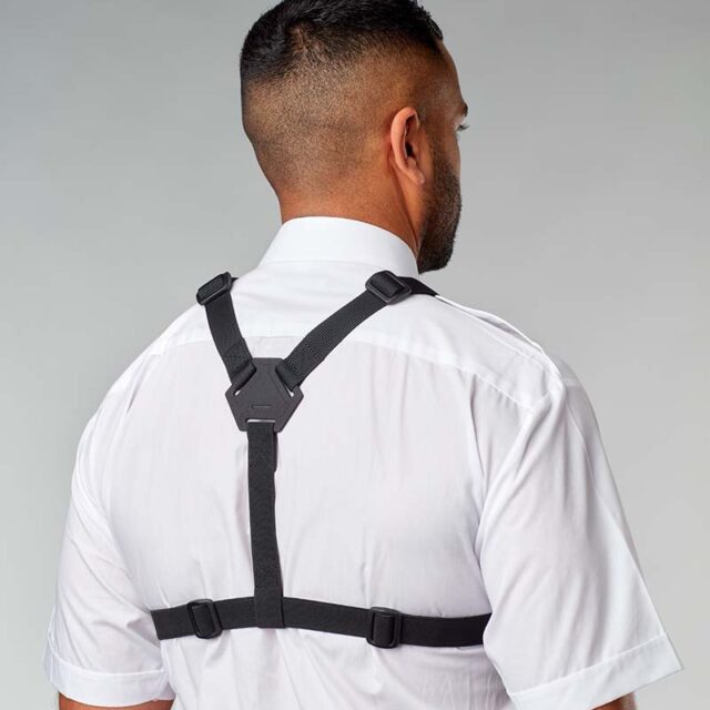 Delta Four-Point Chest Harness by Peter Jones - view from rear