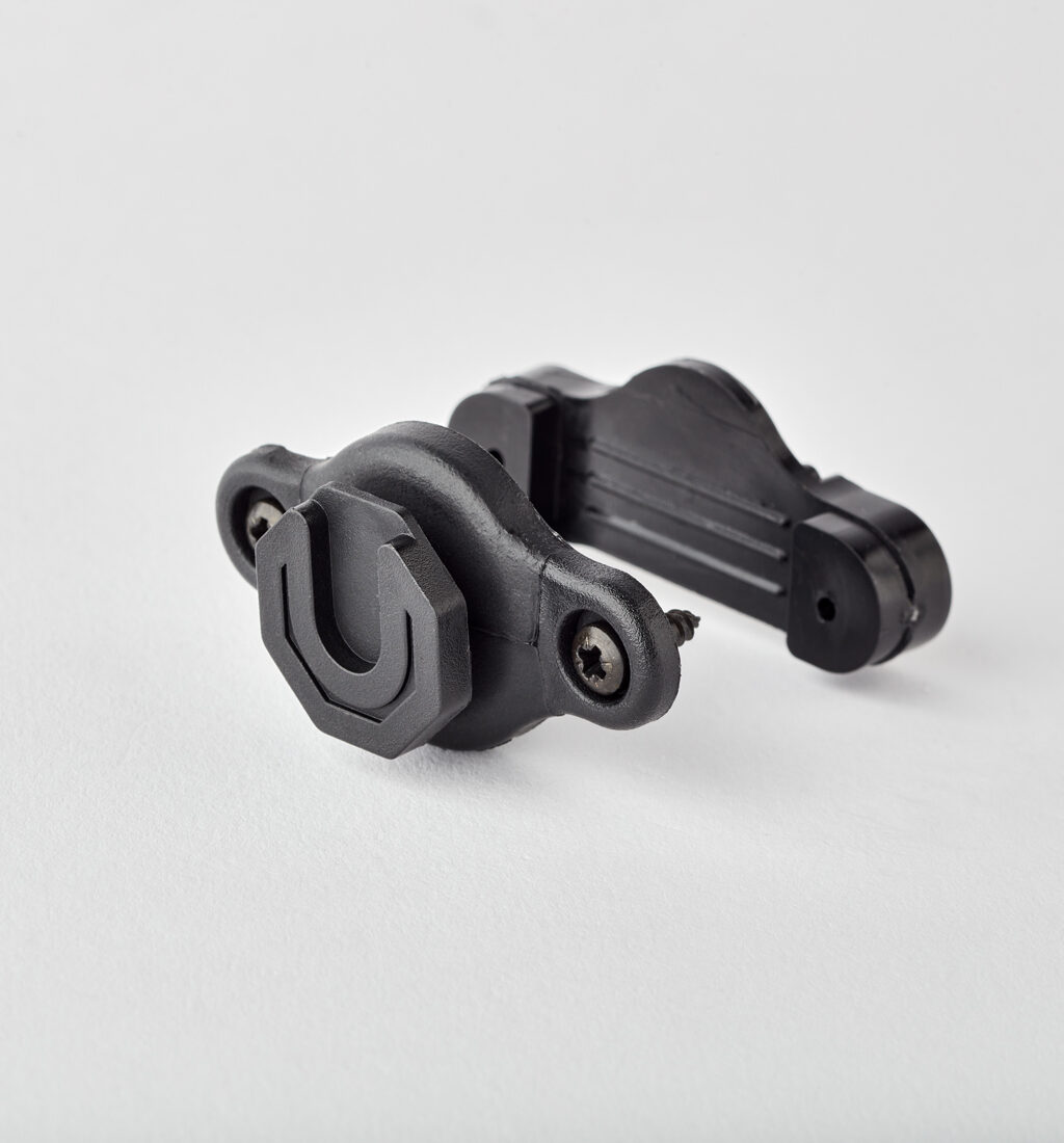 Klick Fast Belt Clip opened to show both sides